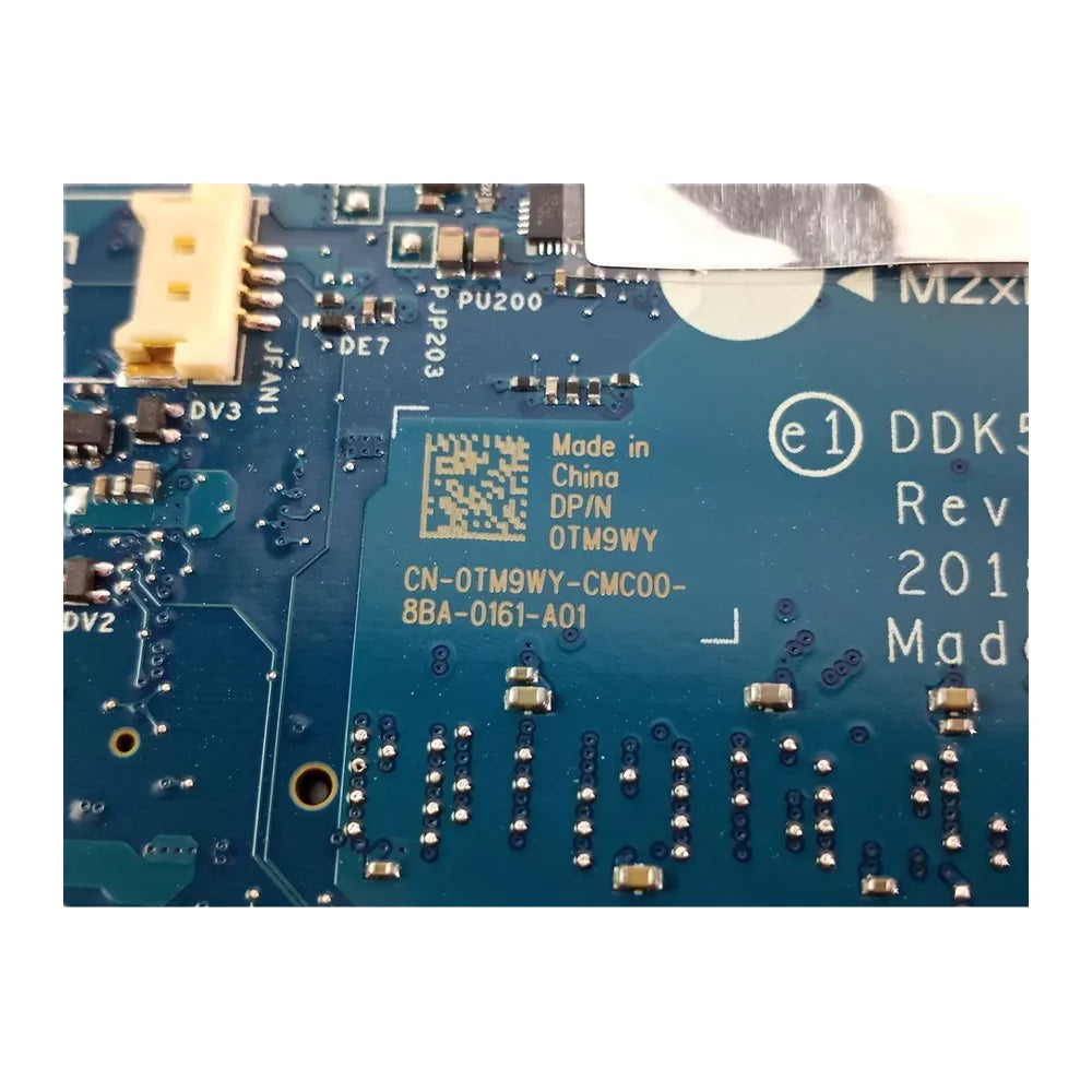 For Dell G5 5587 Laptop Mainboard LA-E994P With CPU:I5-8300H I7-8750H I9-8950HK GPU H6 Core GTX1060 6GB TM9WY Motherboard Dell laptop repair parts