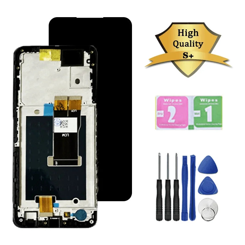 A75 Display Screen Replacement Parts For ZTE Blade A75 5G LCD Z2357N Display Screen +Touch Panel Digitizer Assembly TCL phone repair parts
