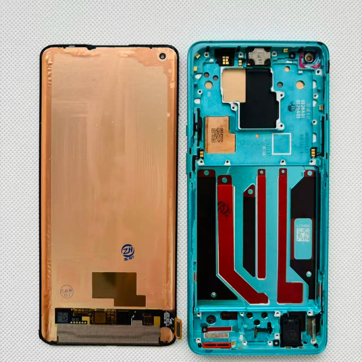 Original LTPO AMOLED 6.78'' Replacement For OnePlus 8 Pro LCD Display IN2023, IN2020, IN2021, IN2025 Touch Screen Assembly Parts OnePlus phone repair parts