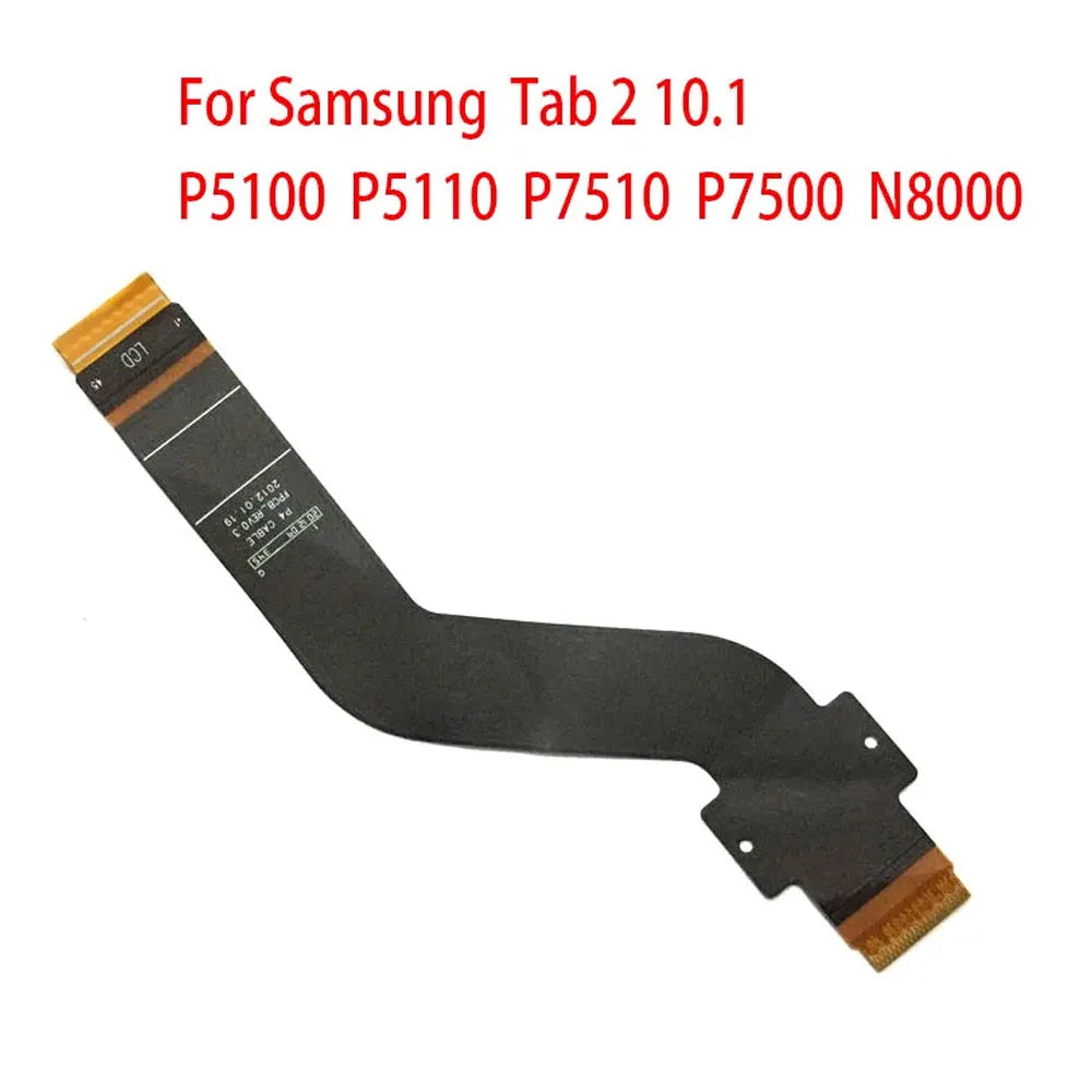 New LCD Flex Cable Ribbon For Samsung Tab 2 10.1 P5100 P5110 P7510 P7500 N8000 Samsung phone repair parts