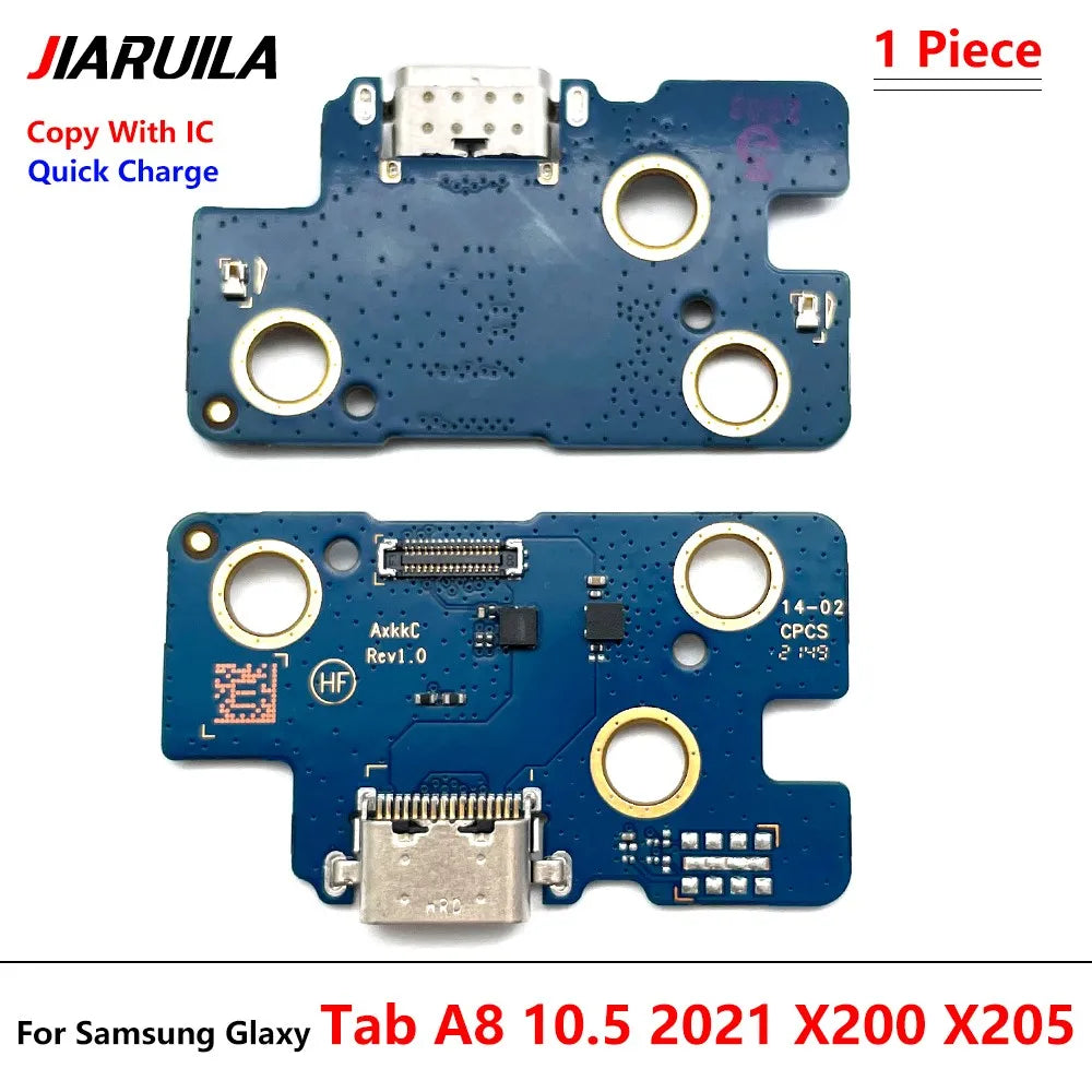 USB Charge Port Connector Charging Board Flex Cable For Samsung T220 T225 T500 T505 T290 T295 T510 T515 X200 X205 X210 X215 X110 Samsung phone repair parts