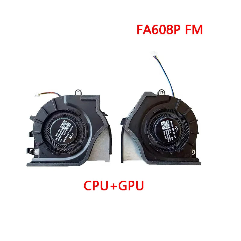 NEW ORIGINAL LAPTOP CPU GPU COOLING FAN For ASUS TUF6 Pro FX608J/P FA608P FM FA608WV FA608UM ASUS laptop repair parts
