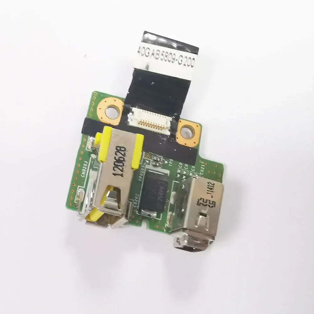 OEM Used for Lenovo ThinkPad IBM T420 T420i Laptop IO 1394 FireWire USB Jack Board 40GAB580S.G200 40GAB5809.G200Lenovo laptop repair parts