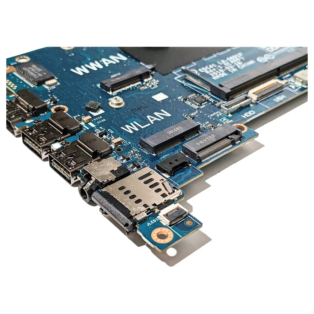 Laptop Motherboard For DELL Latitude 5400 LA-G891P With CPU i5-8265U i5-8365U I7-8665U FRU:03CY3R 05T75M 5T75M Dell laptop repair parts
