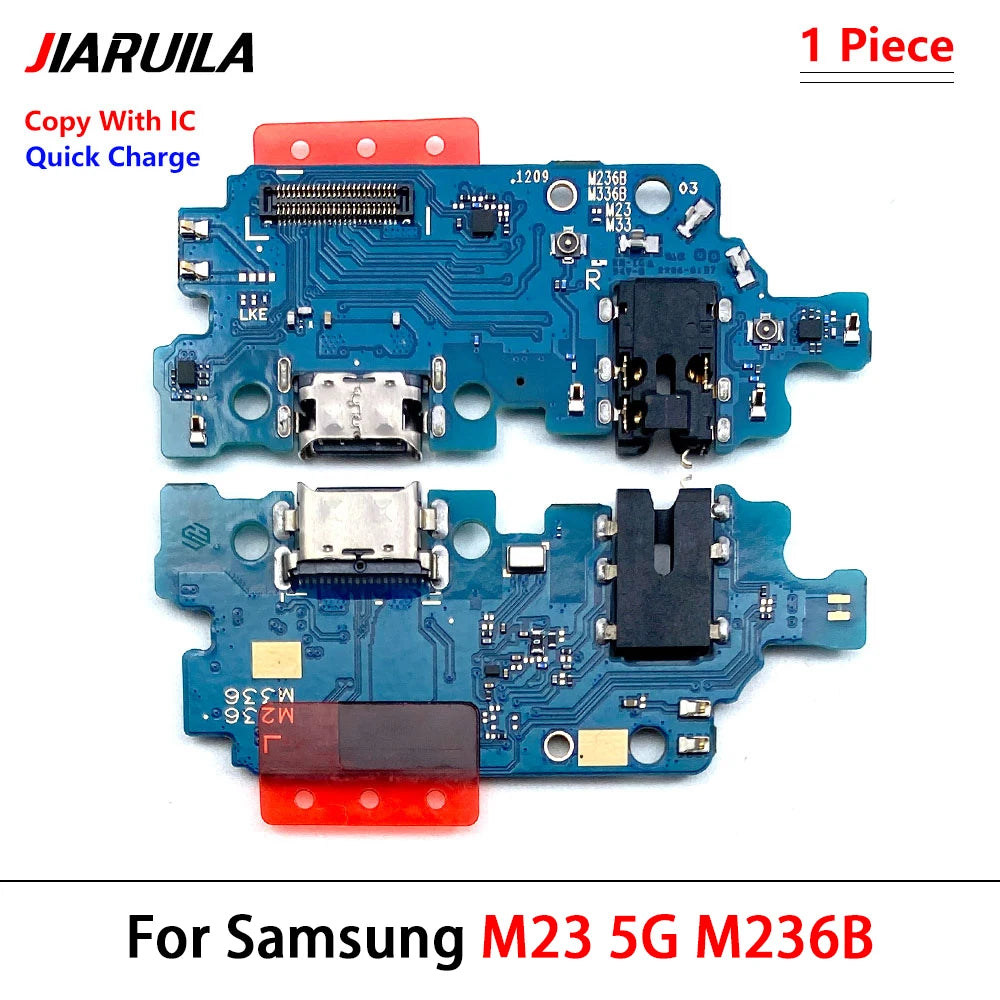 10Pcs USB Charger Charging Port Connector Flex Cable For Samsung M31 M31S M51 M10 M20 M30 M30s M21s M32 M52 M62 M13 M33 M53 5G Samsung phone repair parts