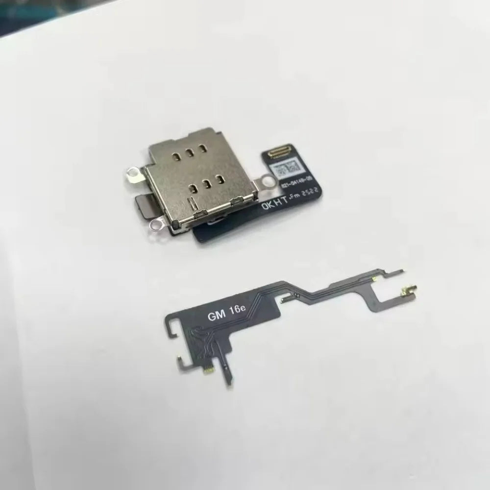 For iPhone 16E MEP Flex With 14 Card Slot US Version Esim to Sim Dual Card Flex Cable Available Change To Work For iPhone16E Professional Repair Tools