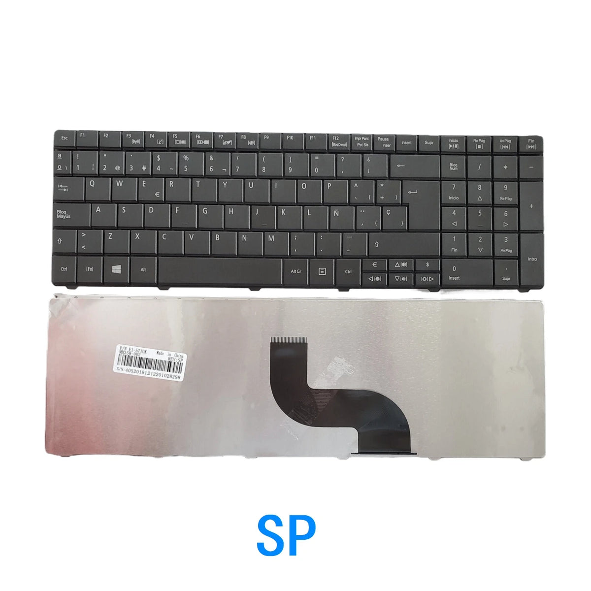 New US Russian Spanish Arab Brazil Language Keyboard For Acer Aspire E1 521 531 571 E1-521 E1-531 E1-531G E1-571 E1-571G Acer laptop repair parts