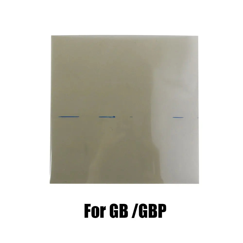 2PCS For Gamboy GB DMG GBP Polarizing Sheet For GBA GBC GBASP GBA SP NGP WSC Polarized Polarizer Filter Film Game console repair parts