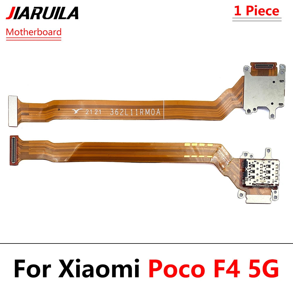 New For Xiaomi Mi 11 12 Lite Pro Poco F3 F4 5G SIM Card Holder Tray Slot Reader Socket Flex Cable Xiaomi Xiao mi phone repair parts