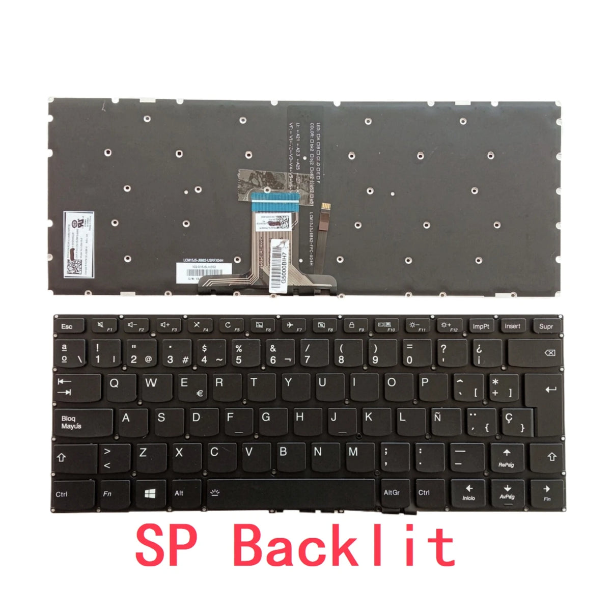 US Russian Spanish Latin Brazil Backlit Keyboard For Lenovo Ideapad 310s-14 310S-14ISK 310S-14IKB 510S-14Ikb 510S-14ISK 710S-14 Lenovo laptop repair parts