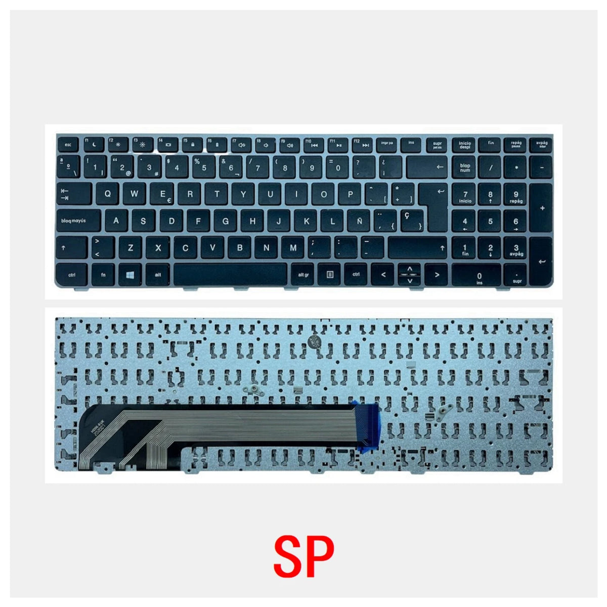 New US Russian Spanish Arab Portuguese Laptop Keyboard For HP PROBOOK 4530 4530S 4730 4730S 4535S 4735S 638179-251 HP laptop repair parts