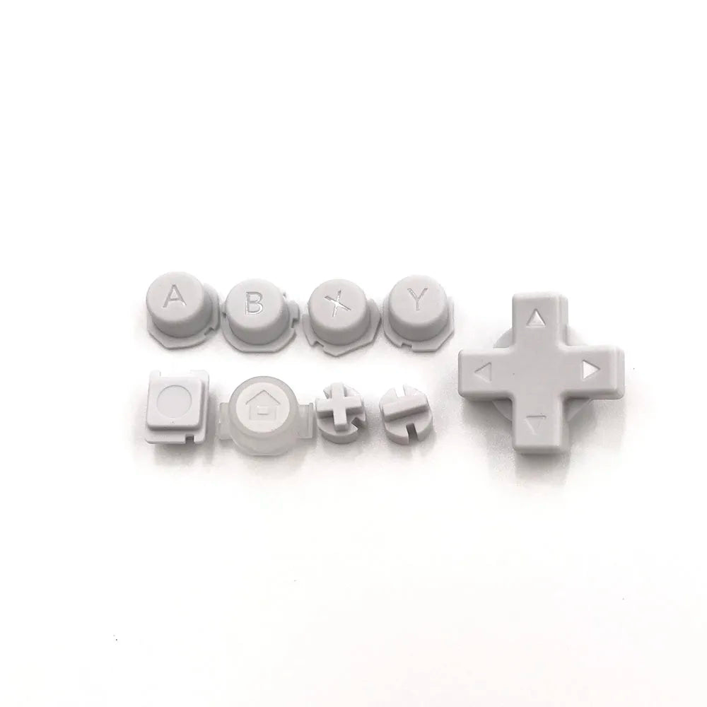1Set OEM Off White Buttons Set For Nintendo Switch Lite NS Lite Game Console Cross Key Home Button ZL ZR L R Trigger Buttons Game console repair parts