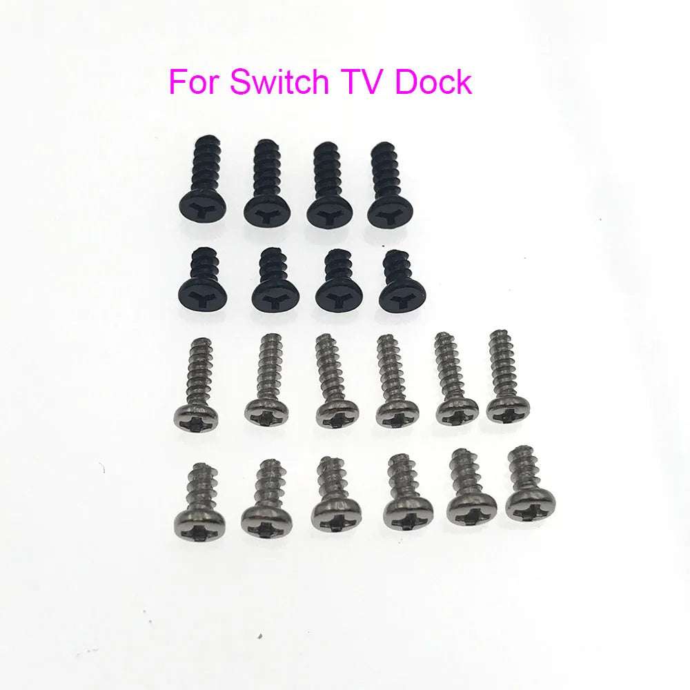 10Set For Nintendo NS Lite/Oled/Pro Console Replacement Screws Full Set For Switch Joy Con Screw Game console repair parts