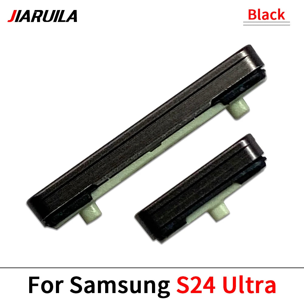 New For Samsung S22 S23 S24 Plus Ultra 5G Power Button + Volume Side Button Key Replacement Parts Samsung phone repair parts