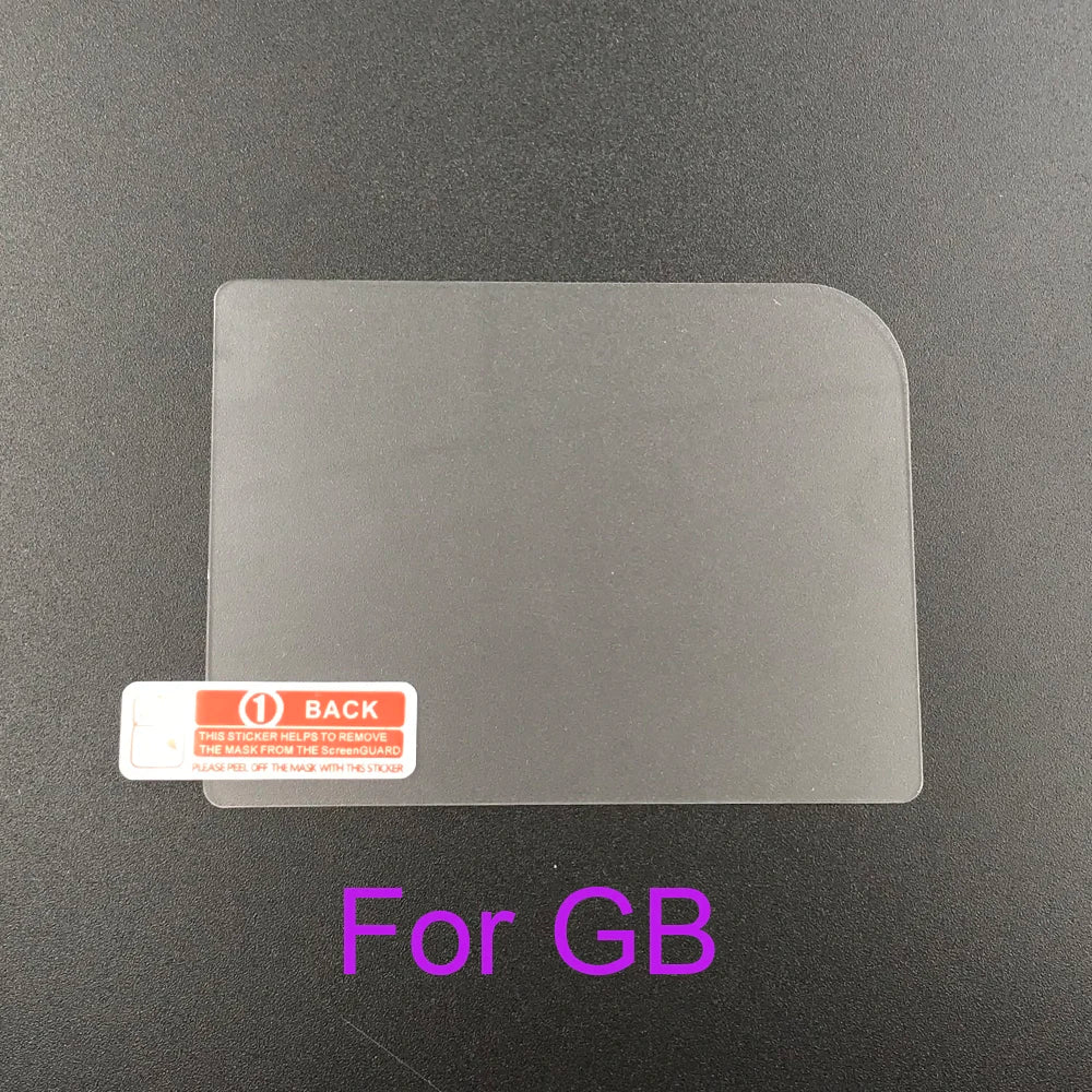 1-5PCS For LCD Screen Glass Protector Protective Film For GBA SP GBC GB GBP For Gameboy Advance Game Console Game console repair parts