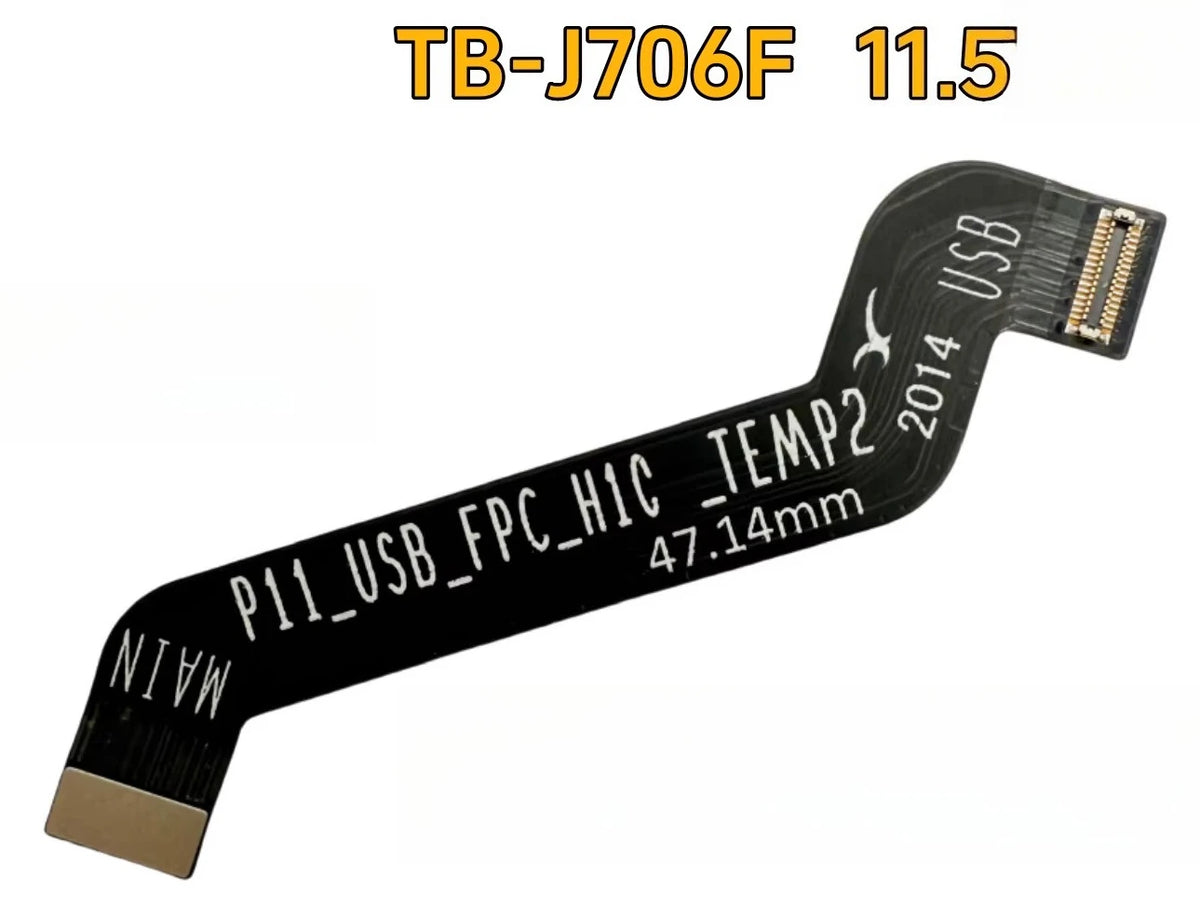 USB Charging Port Connector Plug Jack Charge Dock Board Flex Cable For Lenovo Tab Pad Pro 11.5" TB-J706F J716 cable repair Lenovo tablet repair parts