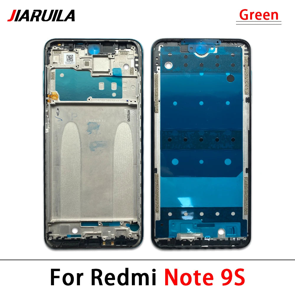New For Xiaomi Redmi Note 7 8 9s Pro Front Housing LCD Frame Screen Bezel Holder Replacement Parts Xiaomi Xiao mi phone repair parts