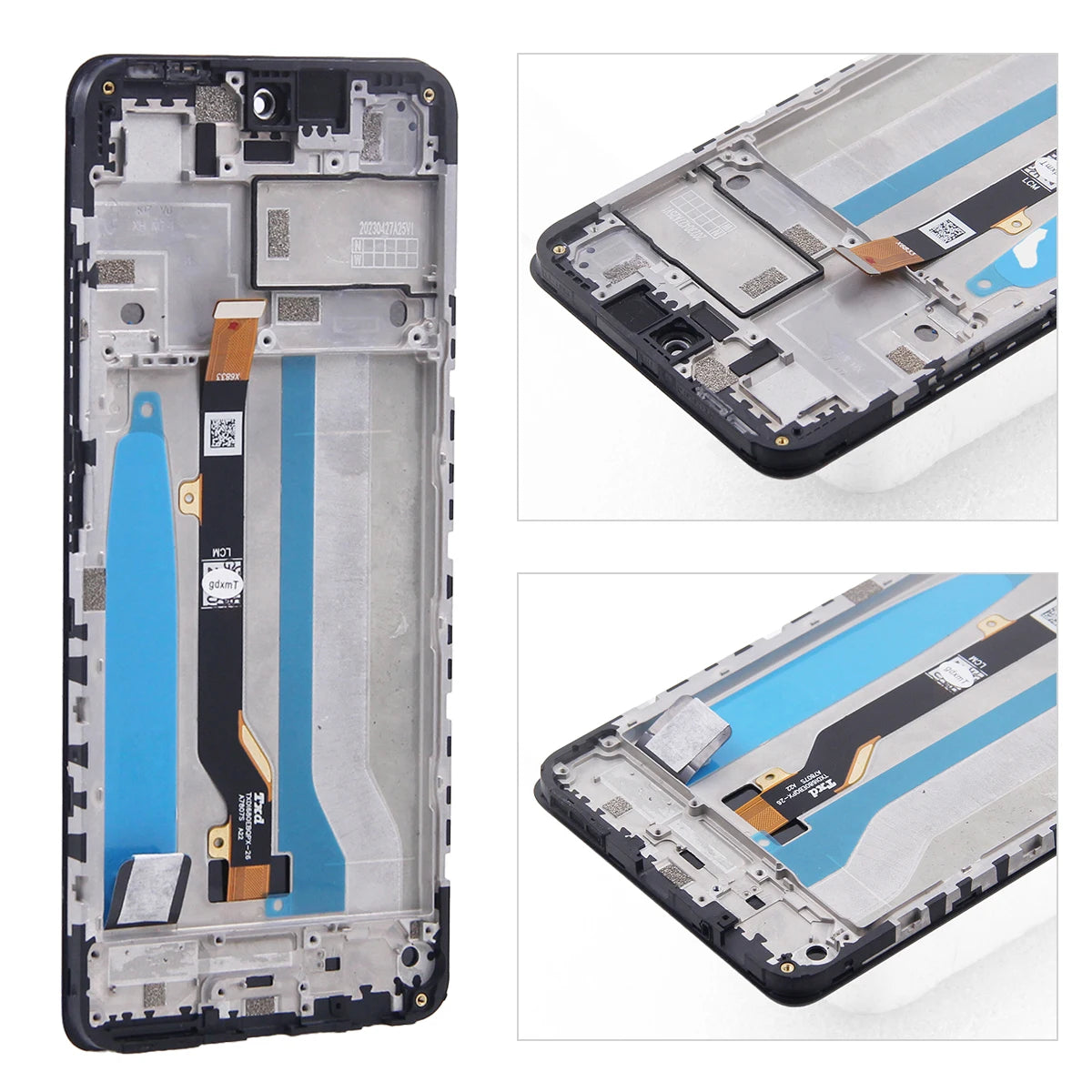 KI7 Lcd For Tecno Spark 10 Pro Display Touch Screen Digitizer Panel Assembly Ki7 lcd screen Replacement Parts TECNO phone repair parts