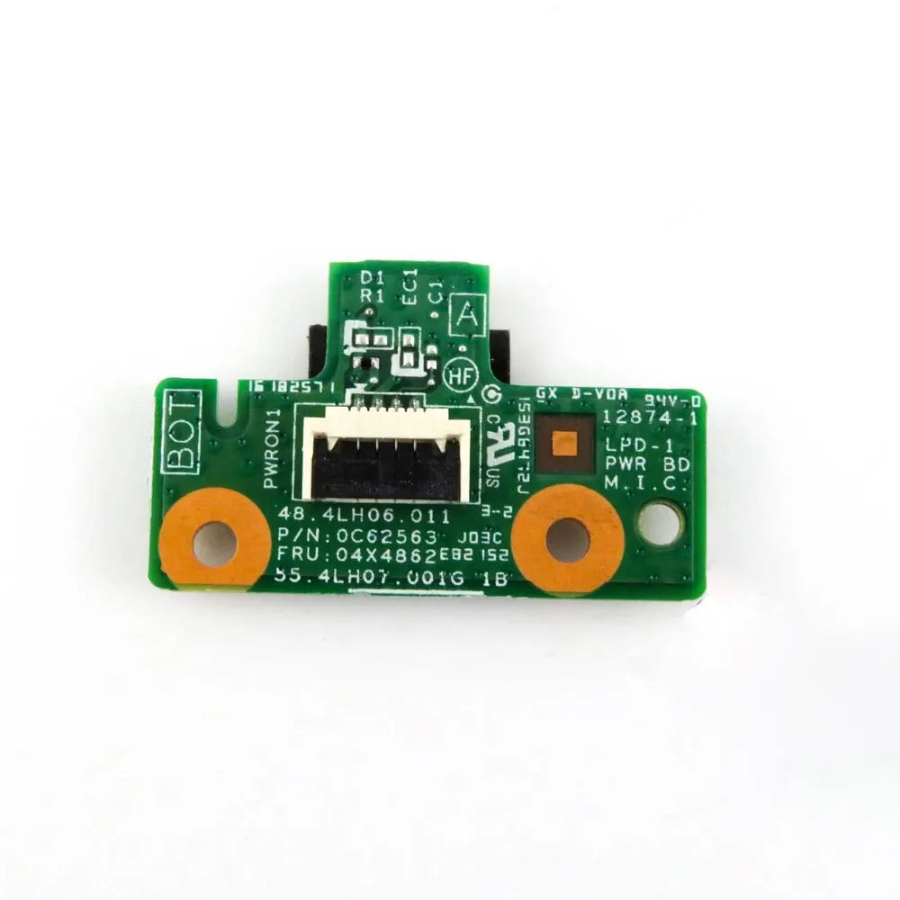 OEM For Lenovo ThinkPad L540 Laptop Switch Power Button Board Cable Repairing Accessories 04X4862 0C62563 48.4LH11.011 04X4863 Lenovo laptop repair parts