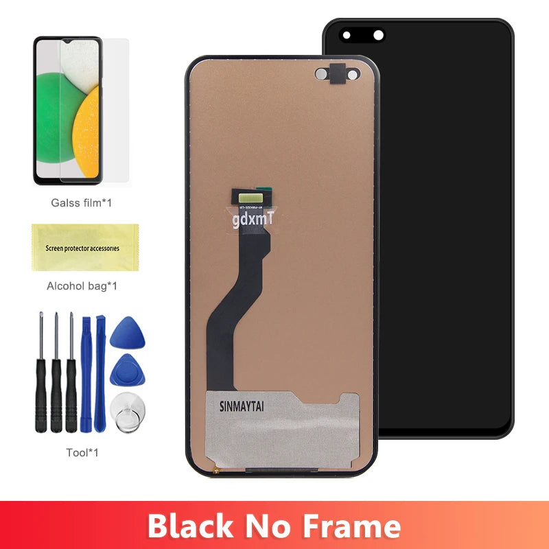 6.58'' TFT For Huawei P40 Pro ELS-N04,ELS-NX9 ELS-N29 LCD Screen Touch Digitizer For huawei P40 Pro LCD Display Assembly Parts HUAWEI phone repair parts