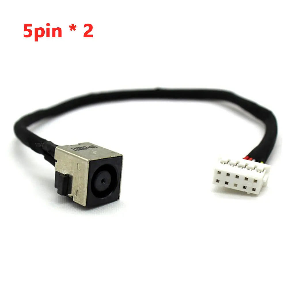 OEM For HP EliteBook 8760W 8560W 8570W 8770W 8760P 6560B 6570B 8560P 8570P Laptop DC Power Jack DC-IN Charging Flex Cable HP laptop repair parts