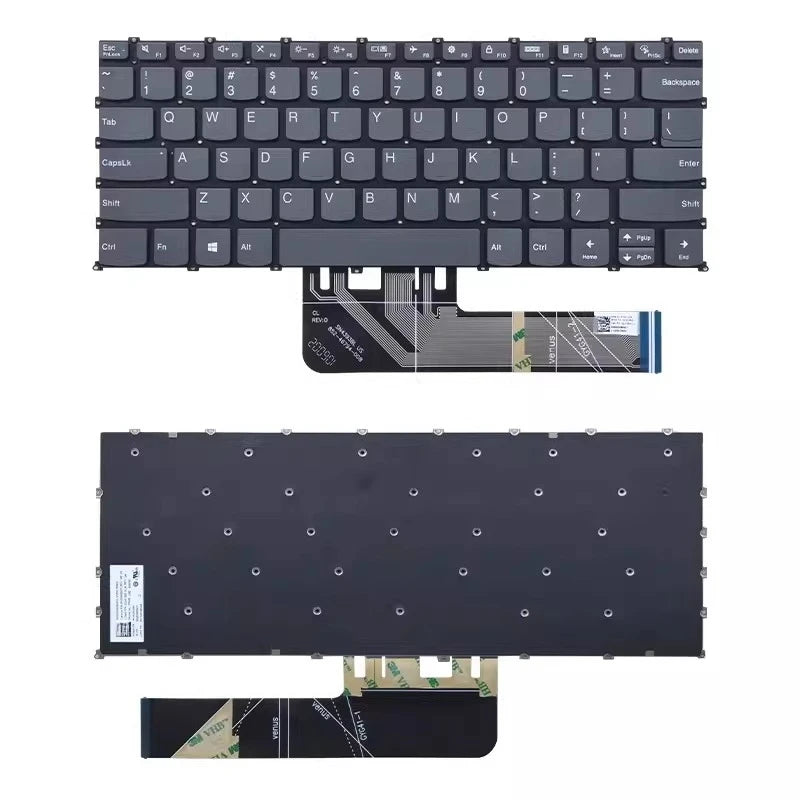 Upper case keyboard for Lenovo Xiaoxin Air 14 + ACN ITL 2021 IdeaPad 5 Pro-14ITL6 C topcase palmrest cover touchpad 5CB1C04881 Lenovo laptop repair parts