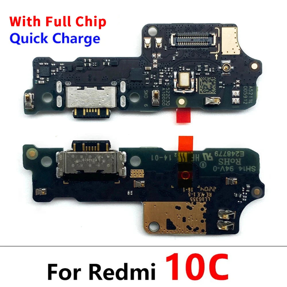 For Xiaomi redmi 3 3S 4 Pro 4X 5 5A 6 6A 7 7A 8 8A 9A 9T 9 10 10A 10C USB Charging Board Connector Dock Port Flex Cable Xiaomi Xiao mi phone repair parts