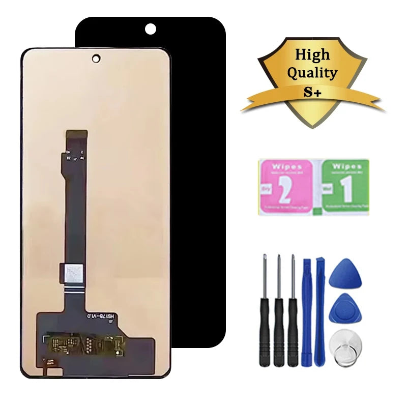 AMOLED For Redmi Note 12 Pro+ 12Pro Plus For Xiaomi Redmi Note 12 Pro 5G 22101316C LCD Display Touch Screen Digitizer Assembly Xiaomi phone repair parts