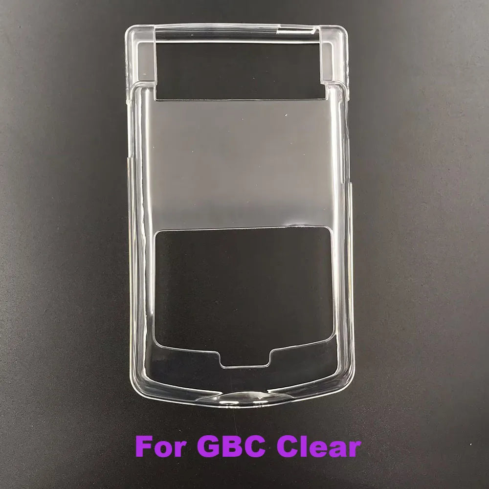 Transparent Shell TPU Soft Wear-Resistant Protective Cover For GBA GB GBC Controller Clear Case For Gameboy Color Advance Game console repair parts