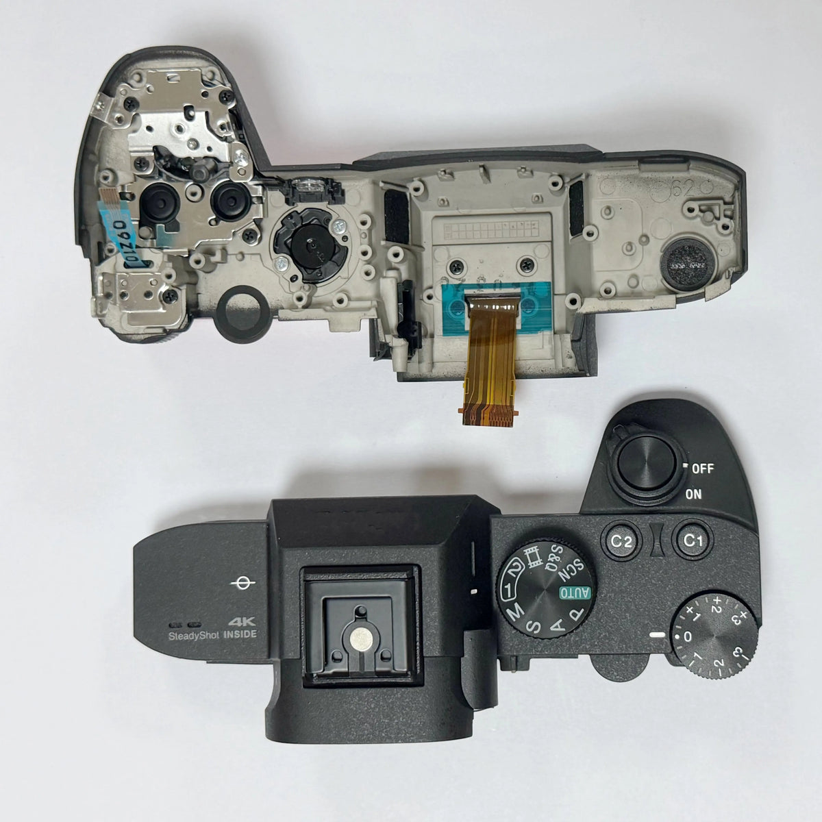 99% New Original A7M3 Top Cover Shell With Full Parts For Sony A7M3 A7III A7 Mark iii Camera Top Caver Repair Parts Digital Camera repair parts