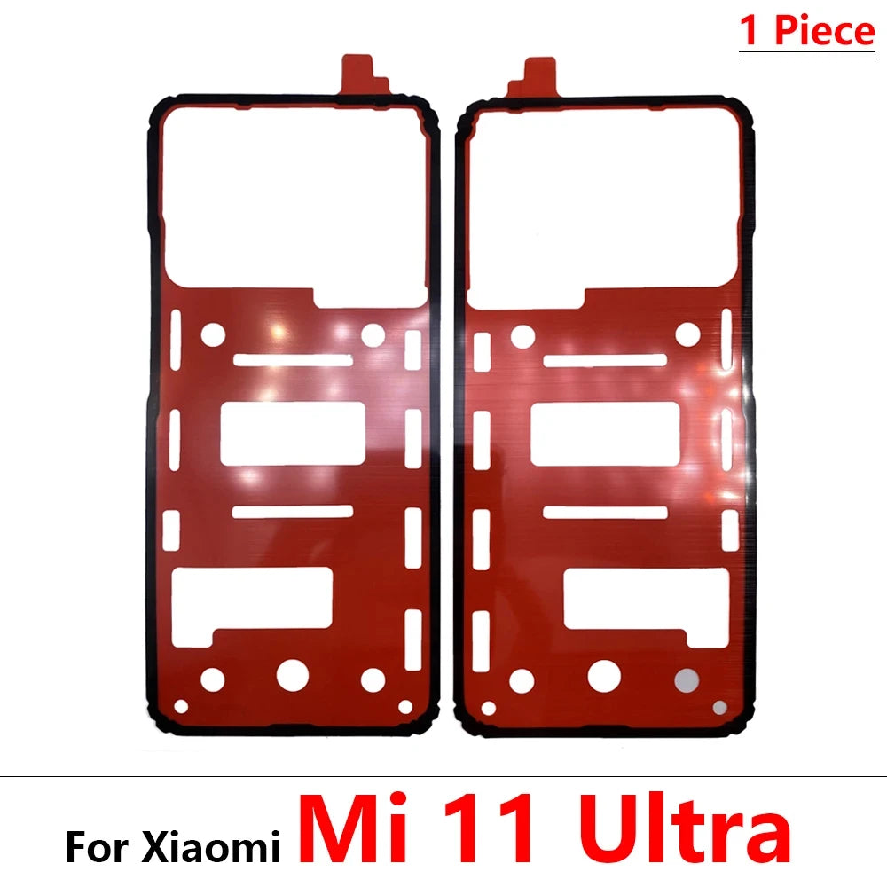 New For Xiaomi Mi 8 9 9T 10 10T 11 11T 12 Pro Lite Note 10 Lite Adhesive Sticker Back Housing Battery Cover Glue Tape Xiaomi Xiao mi phone repair parts