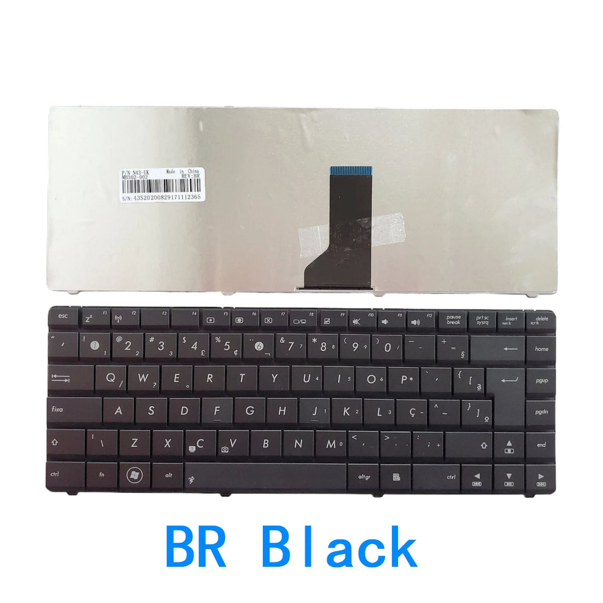 US RU SP AR BR Keyboard For ASUS K42JZ U41 K42D U31S U35J P31S U30 K43E U80 U81 UL80 K43S UL30 U31 A84S A43 P43E A83S A43S N82 X ASUS laptop repair parts