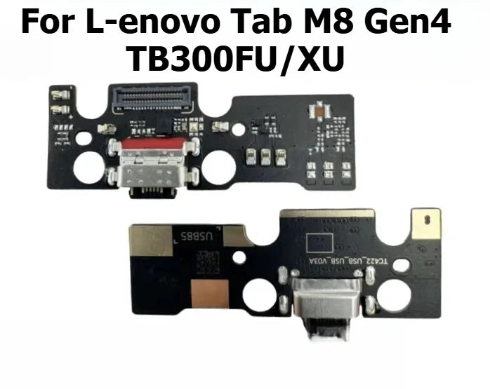 USB Charging Port Connector Plug Jack Charge Dock Board Flex Cable For Lenovo Tab M8 Gen4 TB300FU/XU cable repair Lenovo tablet repair parts