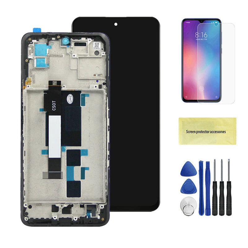 Poco X3 GT Display Screen Replacement, for Xiaomi Poco X3 GT 21061110AG Lcd Display Digital Touch Screen with Frame Assembly Xiaomi phone repair parts