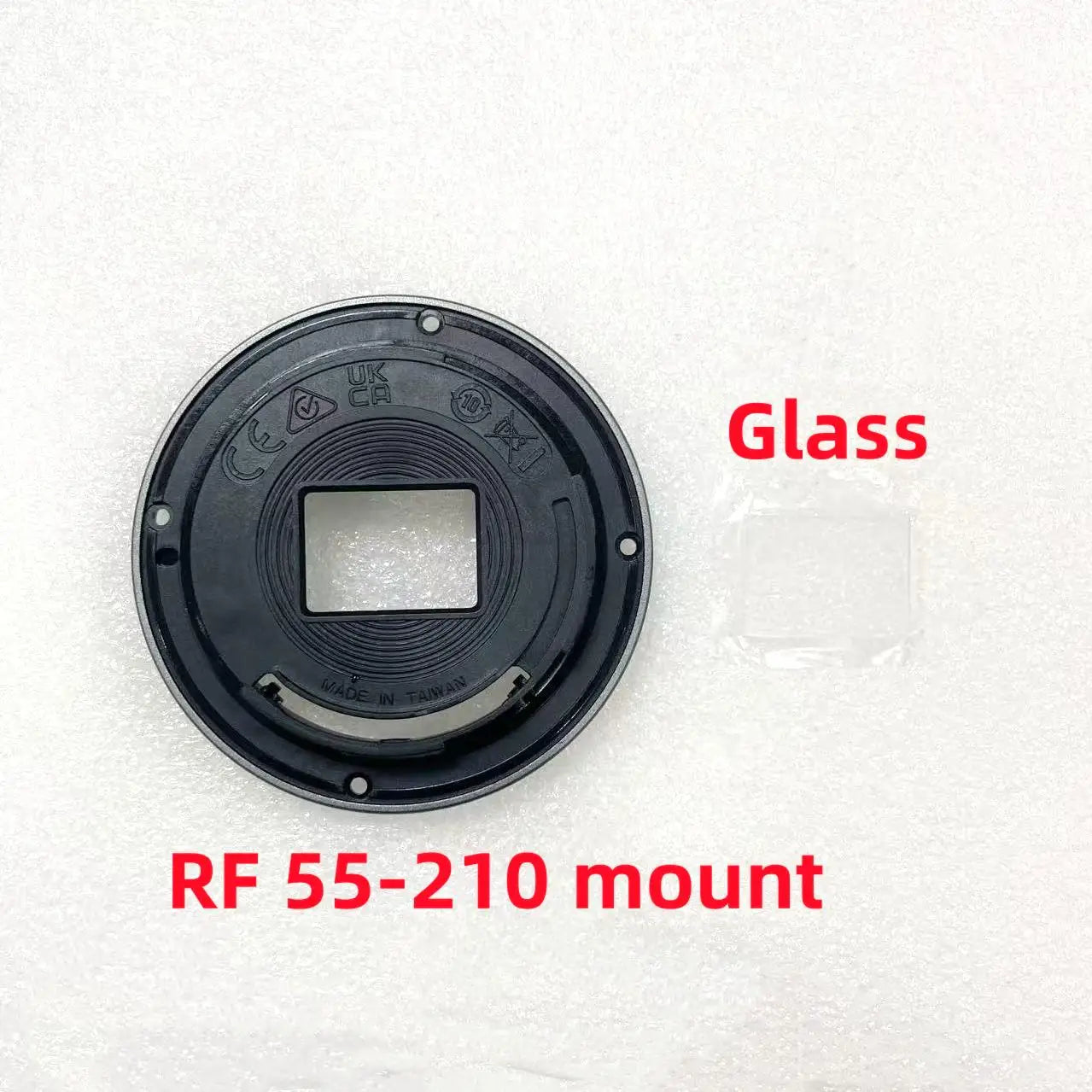 New for Canon RF-S 55-210 IS STM Back Mount Lens Rear Base Mount with Glass Repair Parts Digital Camera repair parts