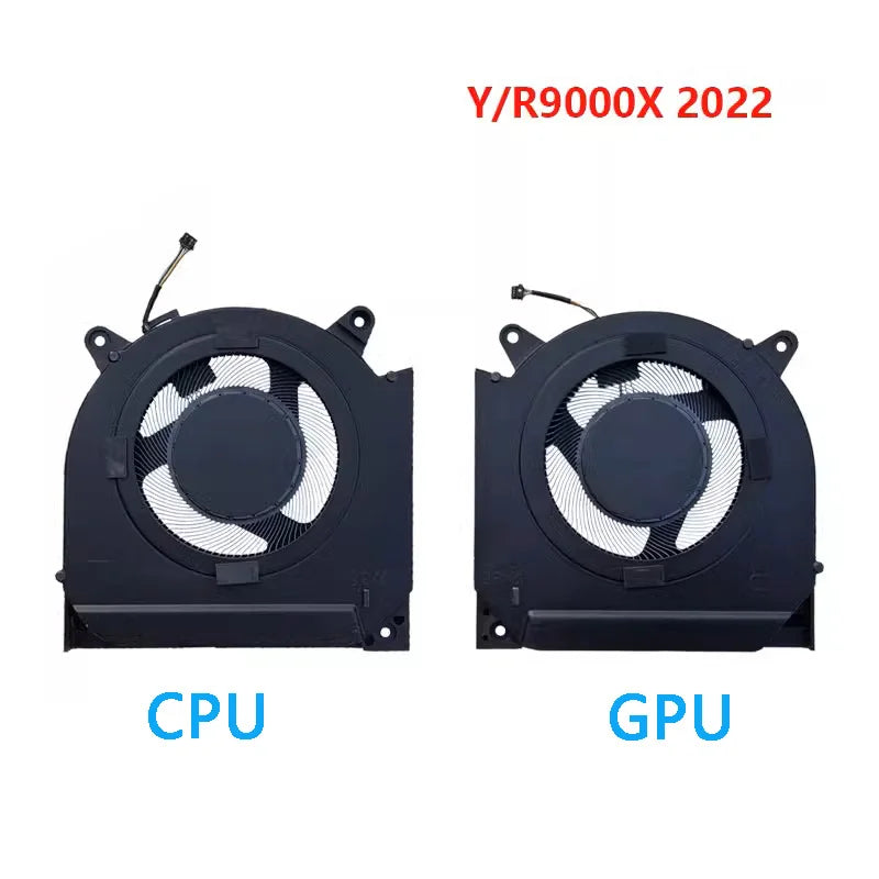 NEW ORIGINAL Laptop CPU GPU Cooling Fan For Lenovo Legion R9000X Y9000X 2021 2022 S7-15ACH6 5V 12V Lenovo laptop repair parts