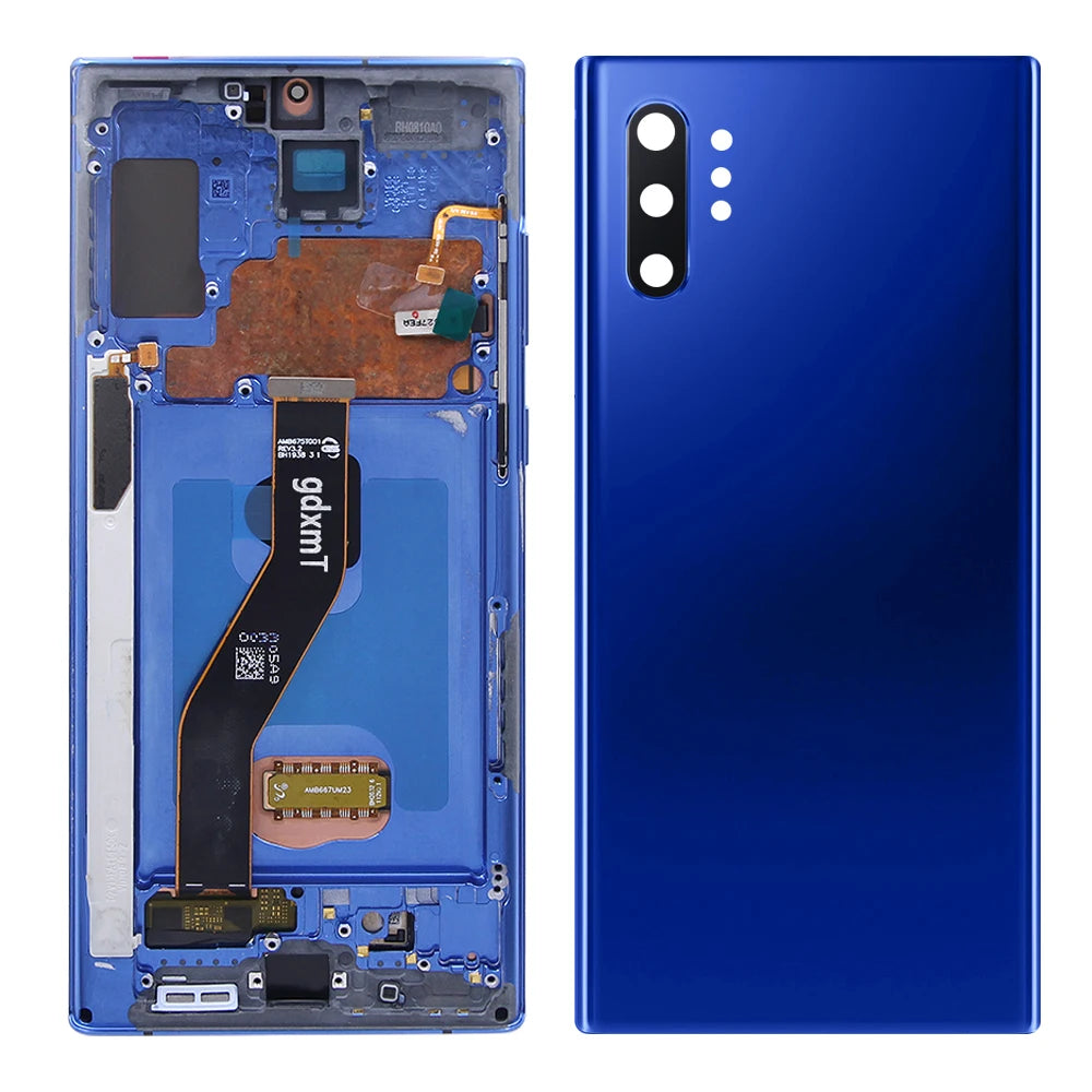 AMOLED Note 10 Plus Screen for Samsung Galaxy Note10+ N975F Lcd Display Touch Screen with Frame Support S Pen Fingerprints Samsung phone repair parts