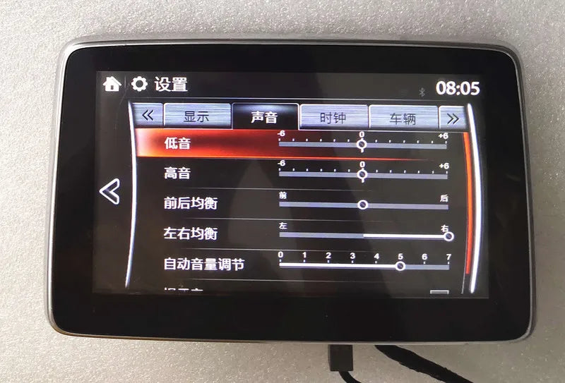 New 7'' Touch Screen Digitizer Touch panel With LCD DISPLAY TM070RDZ38 For 2014-2016 Mazda 3 CX-3 MX-5 Alexa Navigation Radio Other Brand tablet repair parts