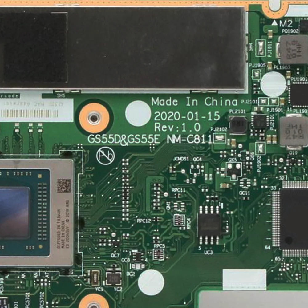 Laptop Motherboard NM-C811 For Lenovo Ideapad 5-15ARE05 With CPU R3-4300U R5-4500U R7-4700U RAM 8G 16G FRU 5B20S44358 5B20S44361 Lenovo laptop repair parts