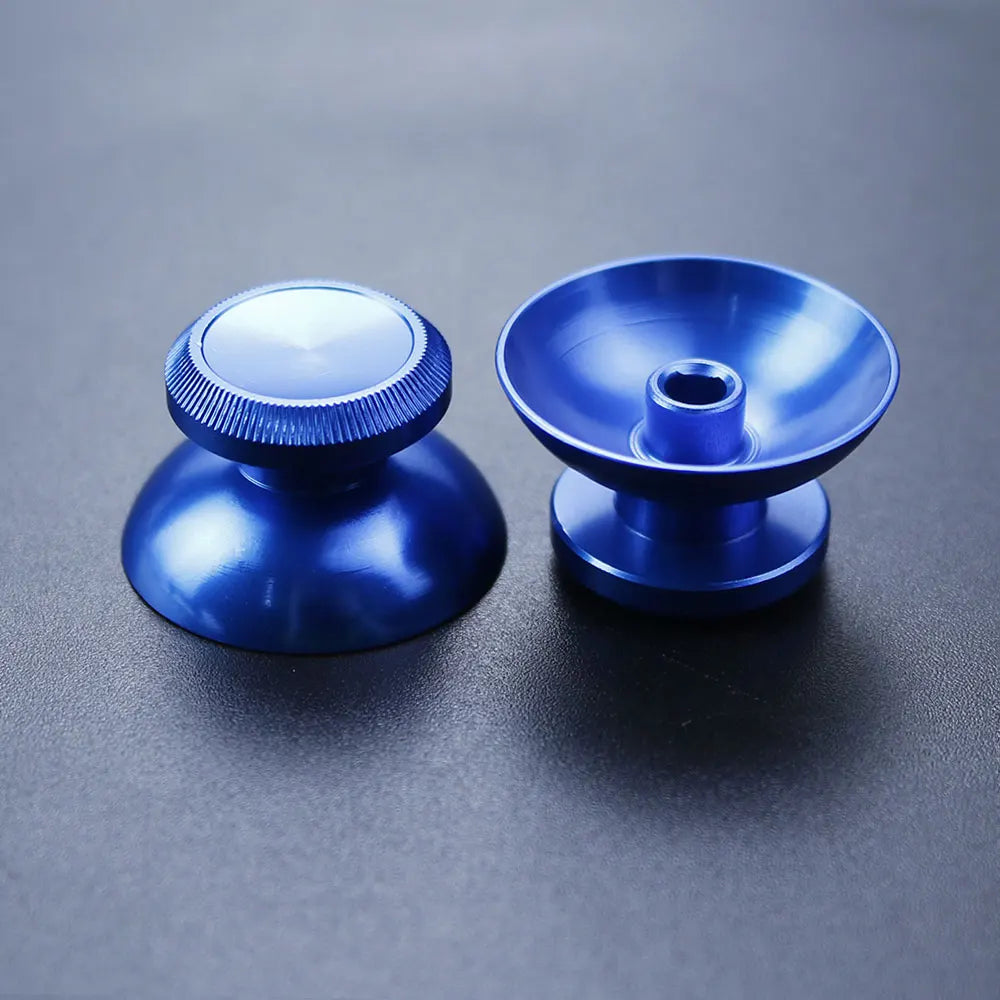 For Xbox 360 Controller 1Pair Aluminum Metal 3D Analog Joystick Caps Thumb Stick Grip Cap Gamepad Rocker Button Game console repair parts