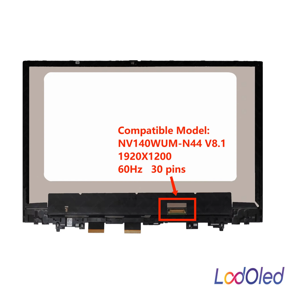 14'' LCD Screen Touch Digitizer Assembly With Frame for ASUS ChromeBook Flip CB3 CB3401FBA 1920x1200 30/Narrow 40Pins 60/120Hz ASUS laptop repair parts