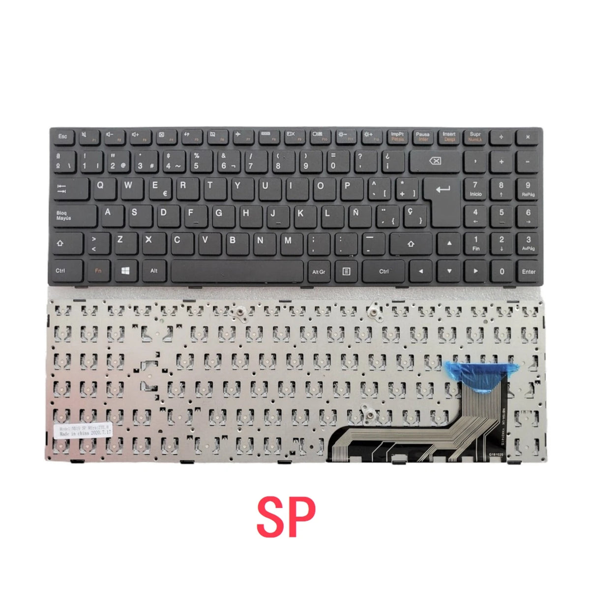 New US Russian Spanish Arab Brazil Laptop Keyboard For Lenovo Ideapad 100-15 100-15IBY 100-15IB B50-10 Notebook PC Replacement Lenovo laptop repair parts