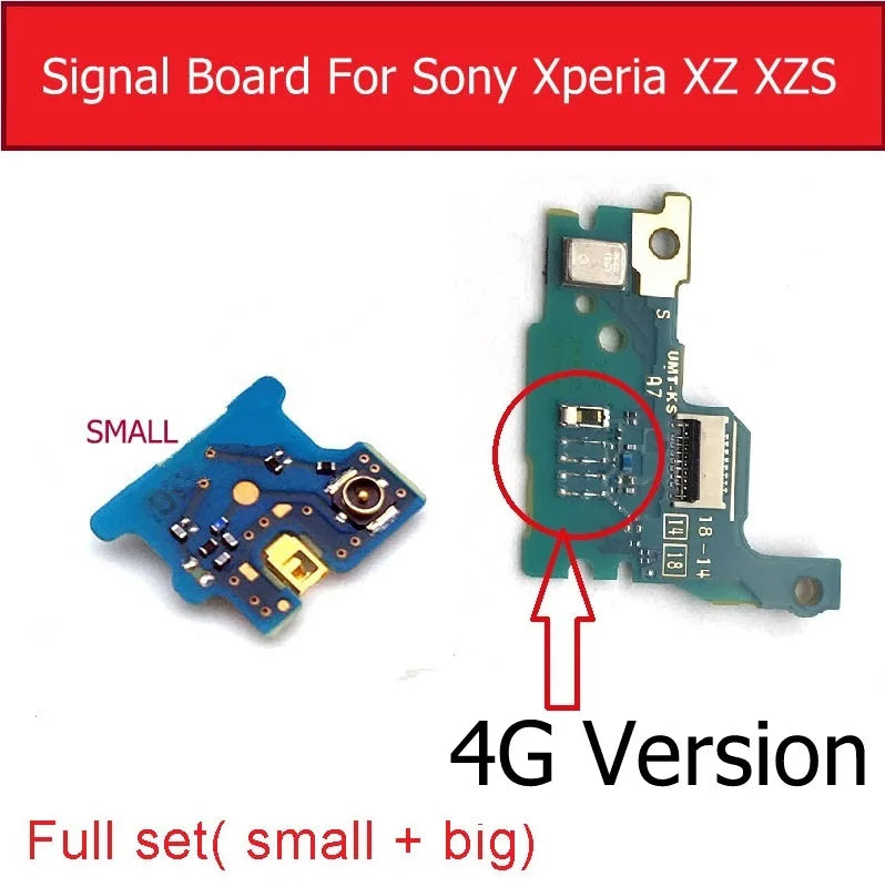 Signal Antenna Jack Board For Sony Xperia X/X Performance/ XZ Premium/XZ/XZS/XZ1 Antenna Connector Circuits Board Repair Parts Sony phone repair parts