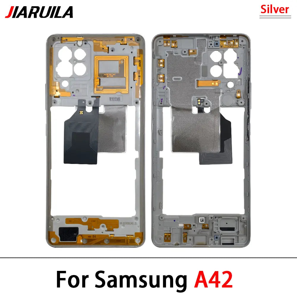 New For Samsung A23 A42 4G 5G Middle Frame Holder Housing Replacement Repair Parts Samsung phone repair parts