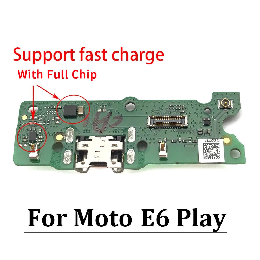 USB Charging Port Flex For Motorola Moto G4 G5 G6 Play G3 G7 Power E6s E6 Play E4 Plus Dock Connector Charging Port Flex Cable Motorola phone repair parts