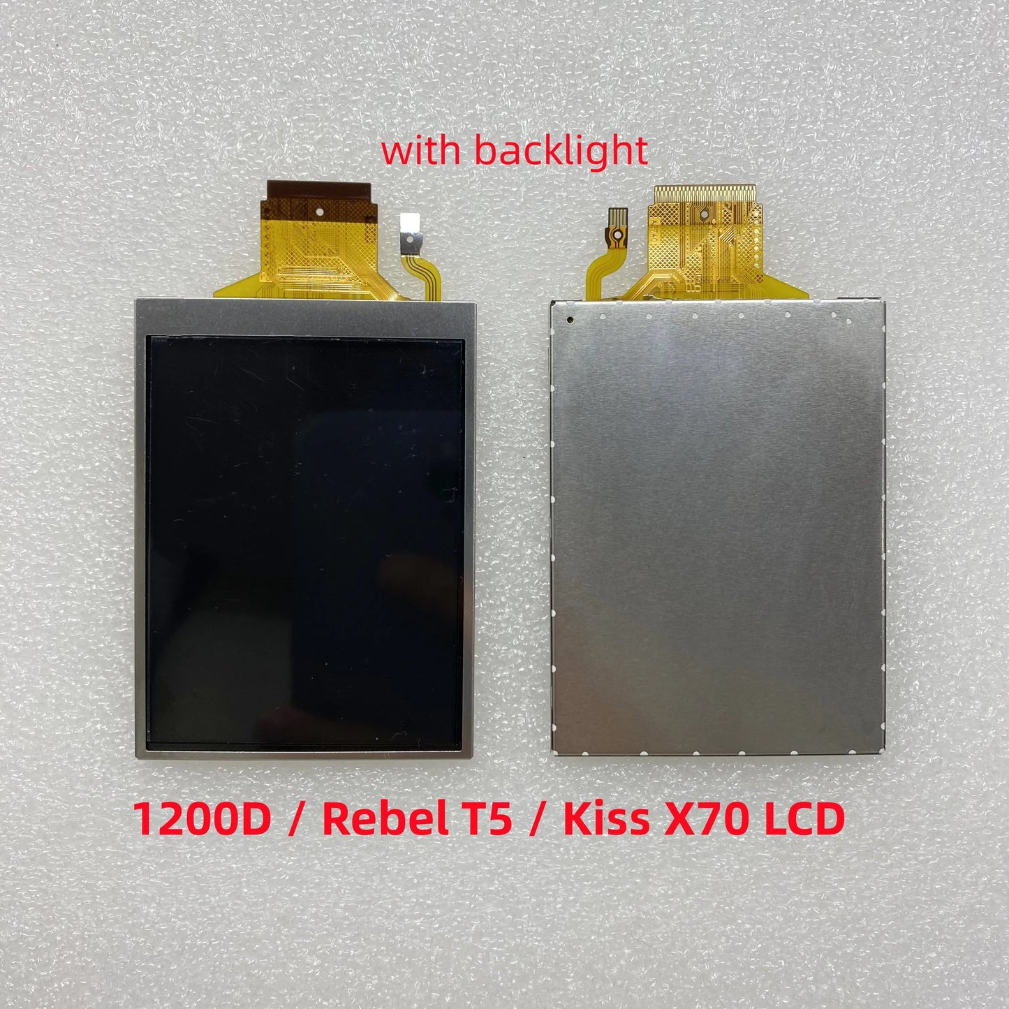 New LCD Screen with Backlight for Canon 1200D Rebel T5 Kiss X70 Display Screen LCD Digital Camera Repair Parts Digital Camera repair parts