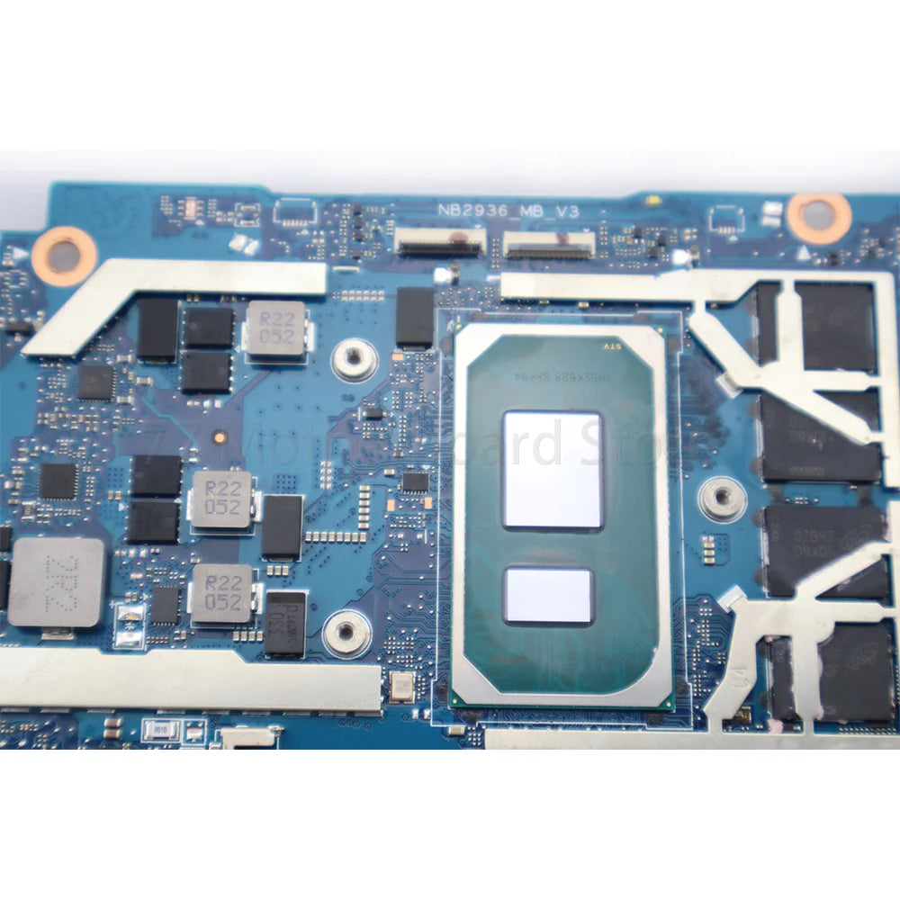 Laptop Motherboard For Lenovo Yoga Duet 7-13ITL6 NB2936_MB_V3 With CPU I5 1135G7 I7 1165G7 RAM 8G/16G 5B21C22006 100% test Lenovo laptop repair parts