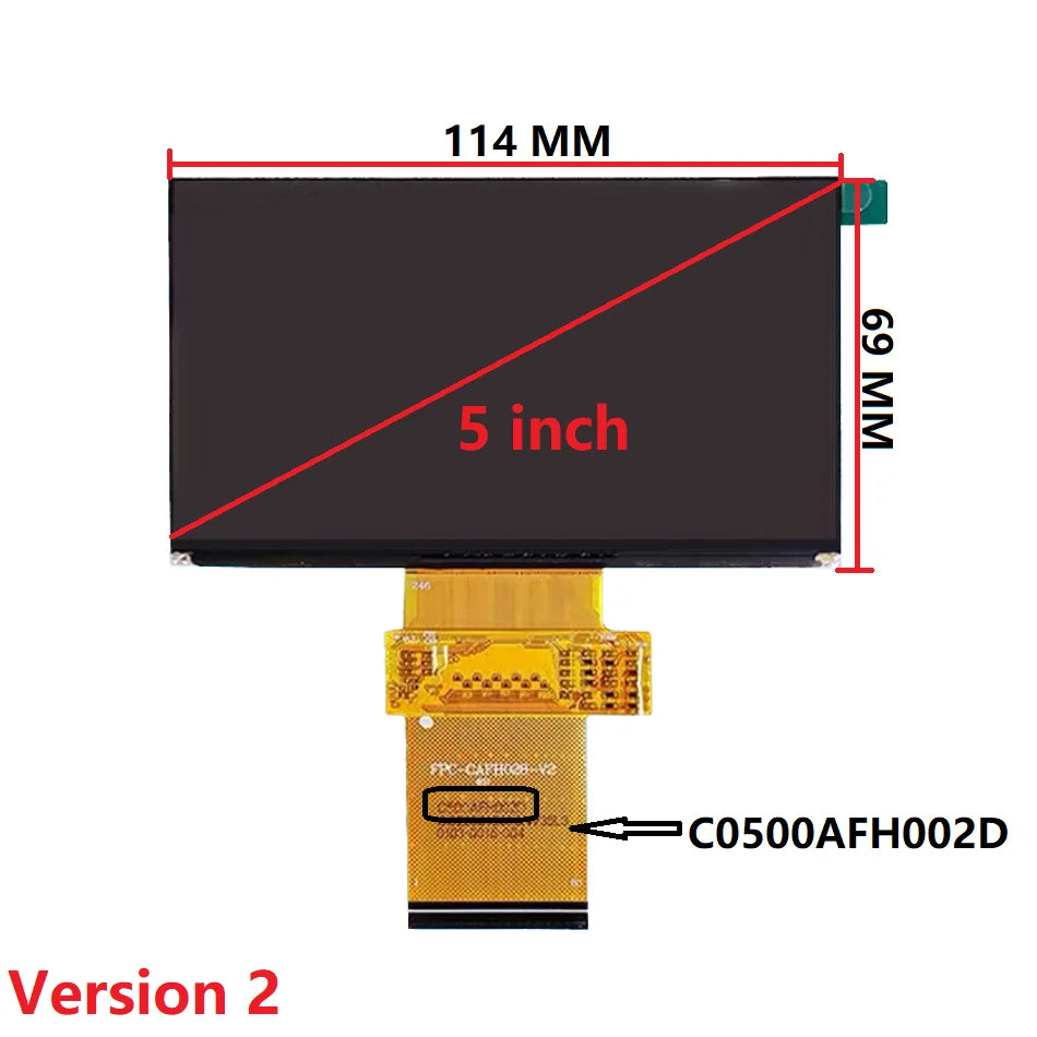FPC-CAFH028-V2 FPC-C400AFH028B-V2 C500AFH002D LCD Display For projector Screen repair diy projector Other Brand tablet repair parts