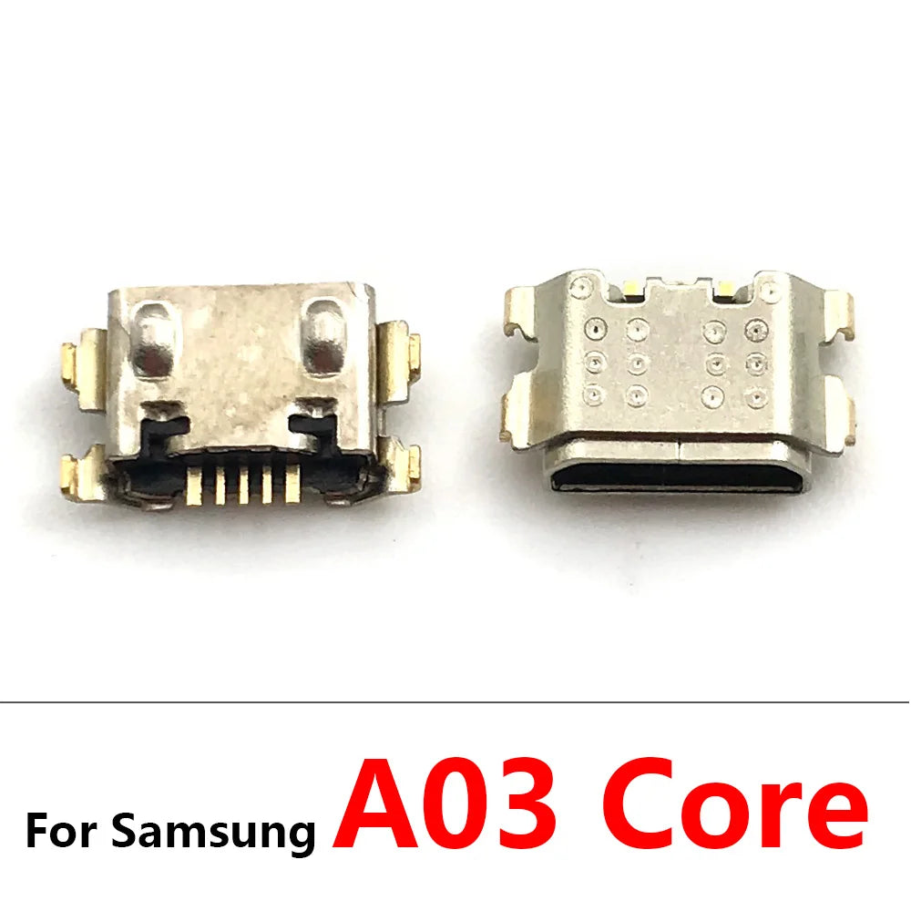 10Pcs/Lot,Micro USB Connector Charging Port Jack Dock For Samsung A03 / A03s / A03 Core