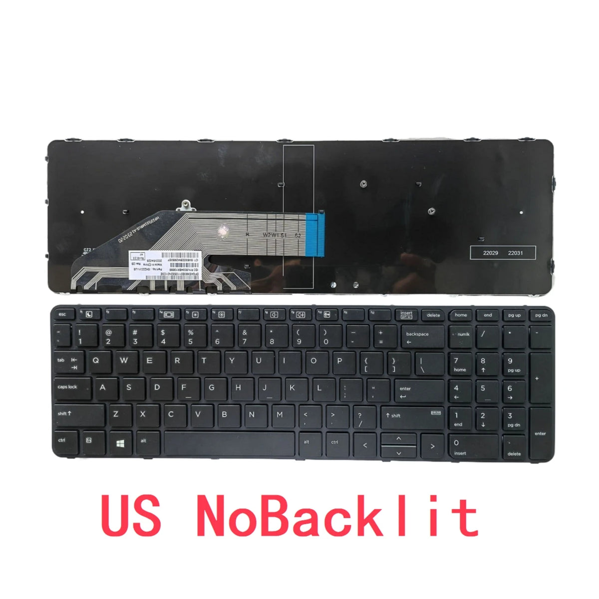 US RU SP AR IS Backlit Keyboard For HP ProBook 450 G3/ 450 G4/ 455 G3/ 455 G4/ 650 G2/ 650 G3/ 655 G2/ 655 G3/ 470 G3/ 470 G4 HP laptop repair parts